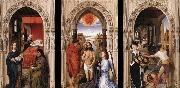 WEYDEN, Rogier van der St John Altarpiece Spain oil painting artist